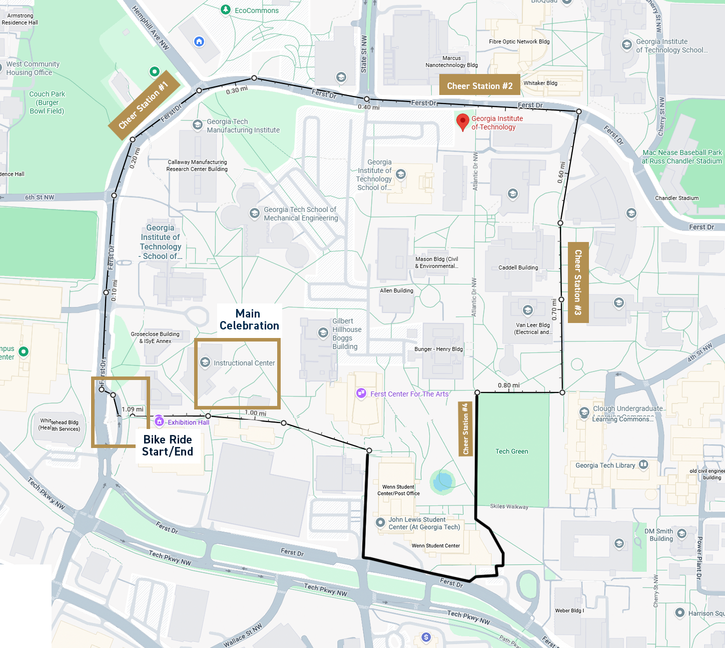 route map
